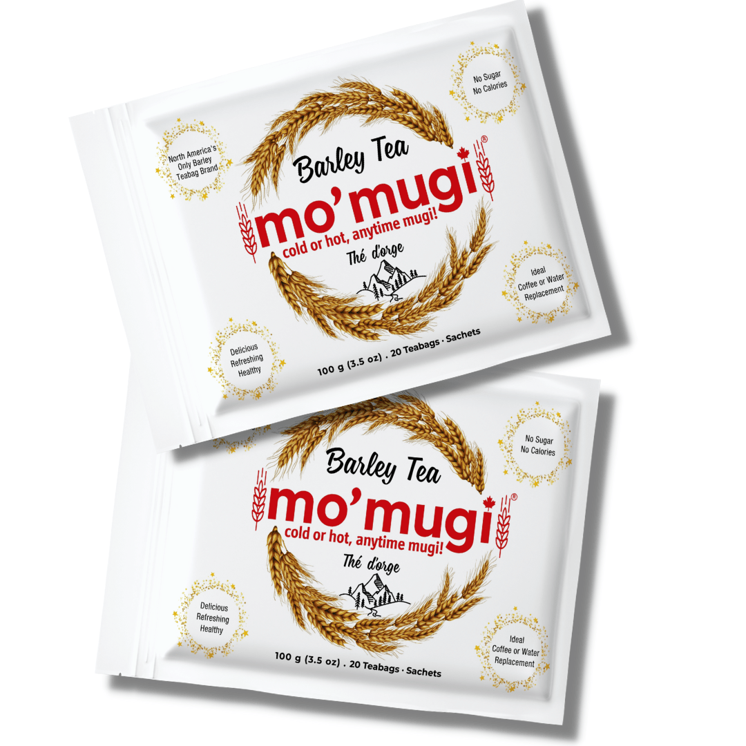 mo'mugi 2 Pouch Set Free Shipping - The Canadian Barley Tea Company®